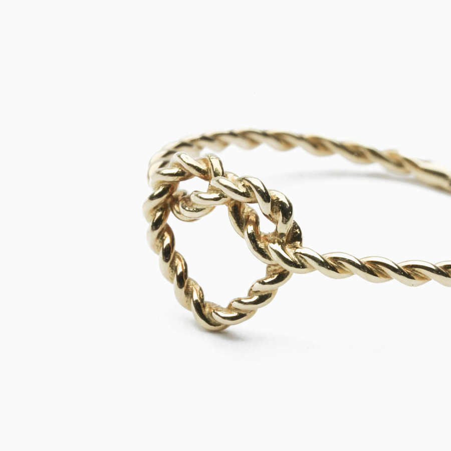 Forget me knot ring 詳細画像 Gold 2