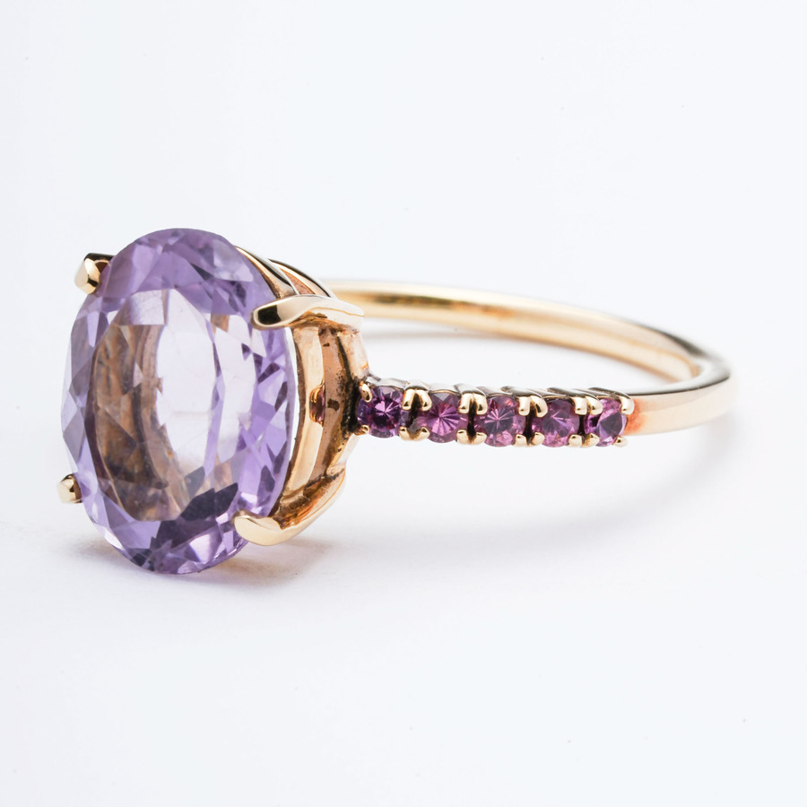 Personal ring“Amethyst” 詳細画像 Gold 2