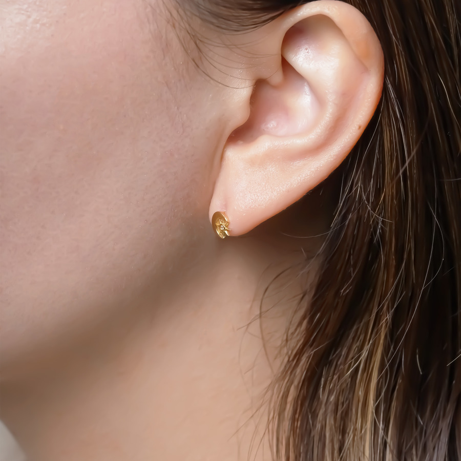 Soluna earrings 詳細画像 Gold 2