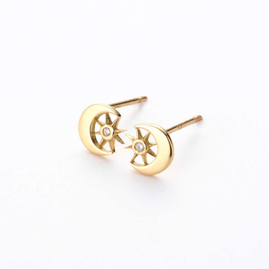 Soluna earrings 詳細画像 Gold 1