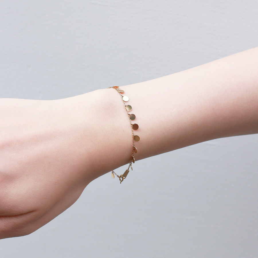 Flat bracelet 詳細画像 Gold 3