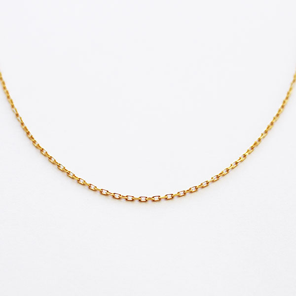 Chain necklace“K18” 詳細画像