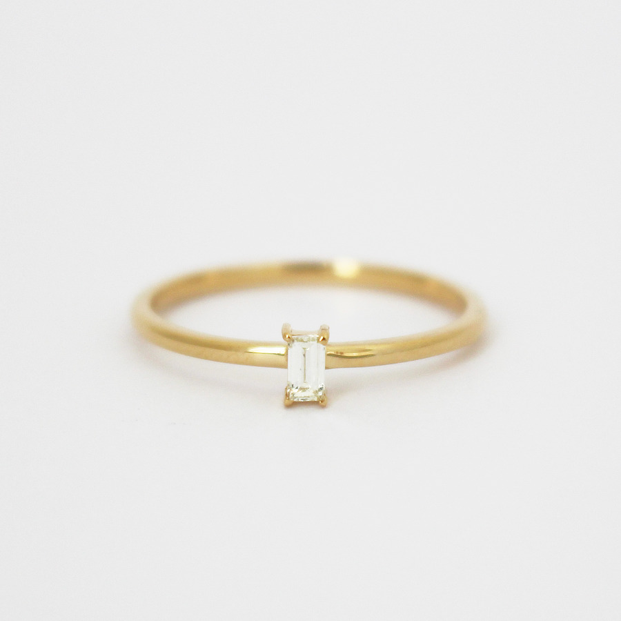 Shape of you ring“Baguette” 詳細画像 Gold 1
