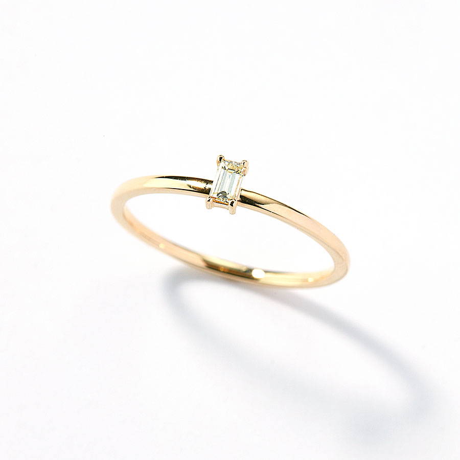 Shape of you ring“Baguette” 詳細画像 Gold 1
