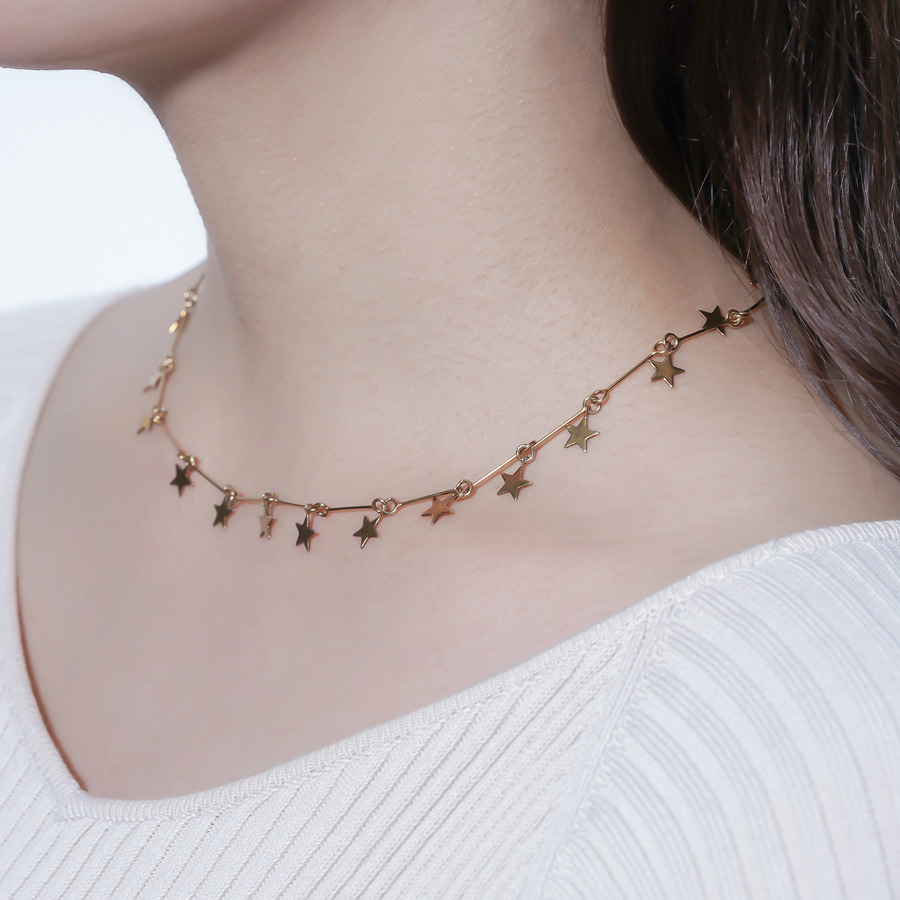 Milky way necklace 詳細画像 Gold 4