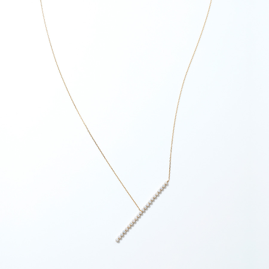 Pearl ray necklace 詳細画像 GOLD 1