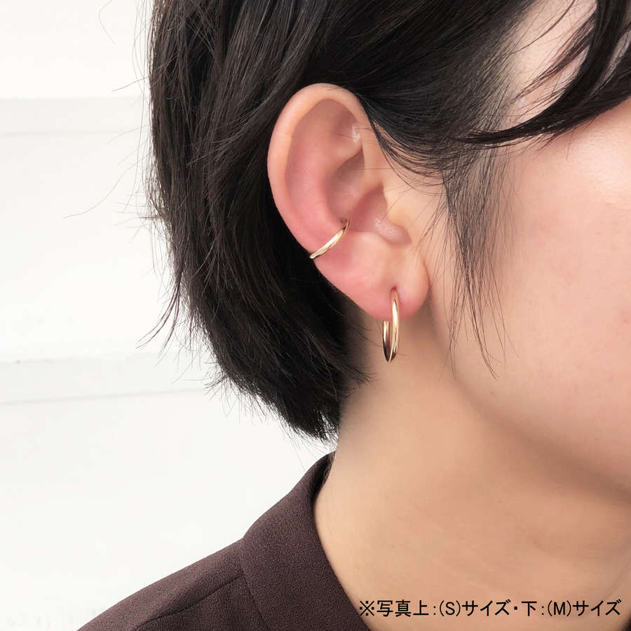 Hoop earrings(S) 詳細画像 Gold 4