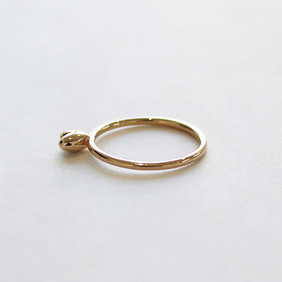 Mellow heart ring(K10) 詳細画像 Gold 1
