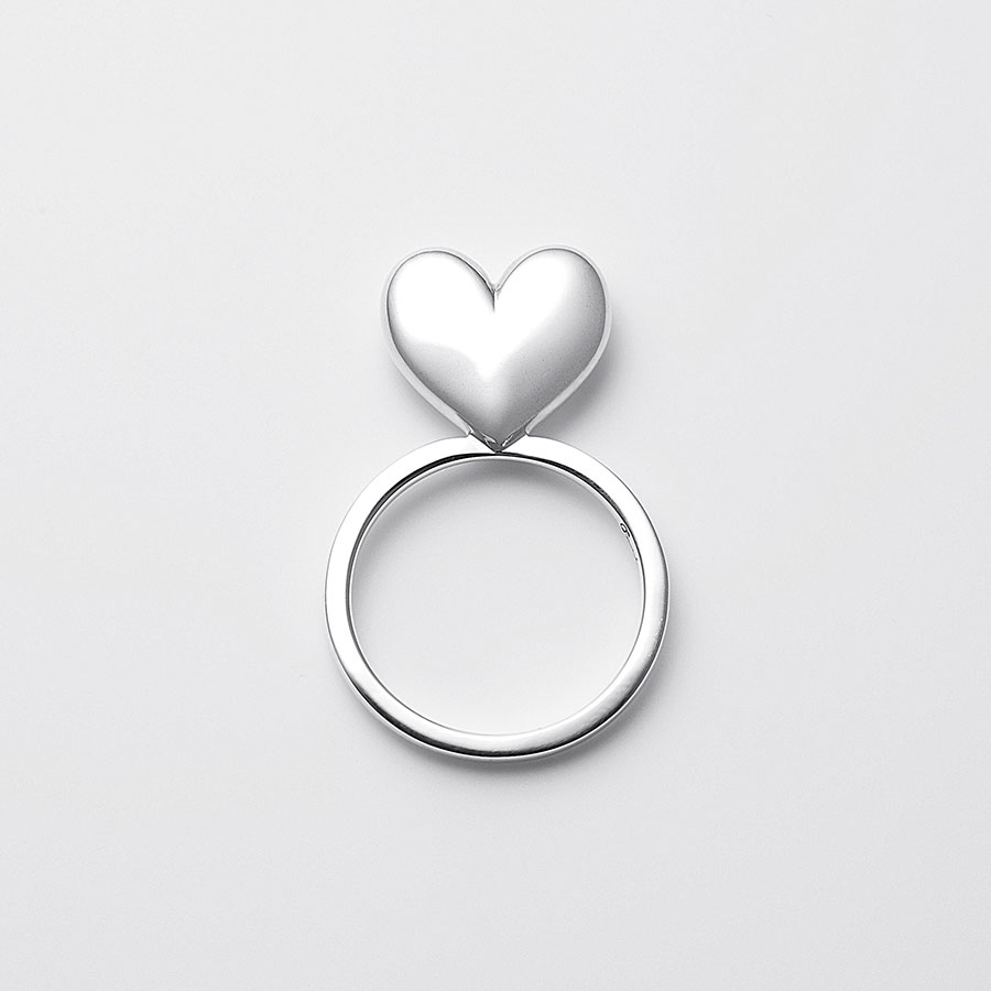 Mellow heart ring(SV) 詳細画像 Silver 1