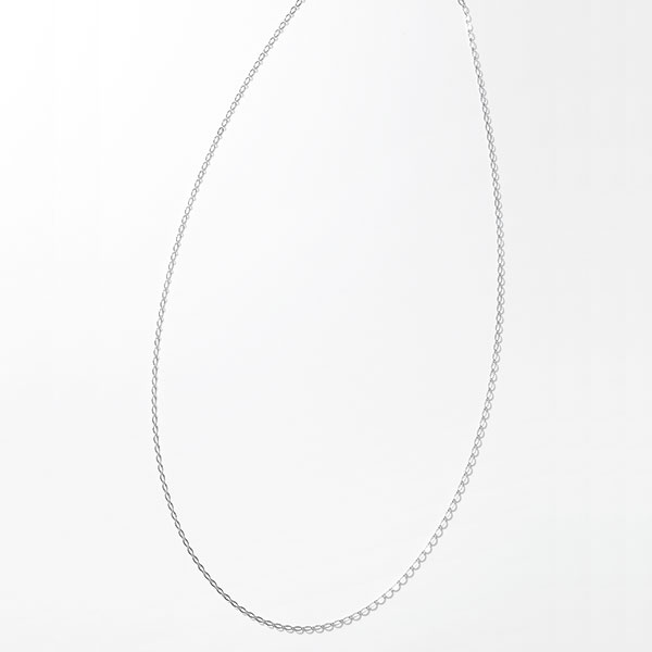 Silver chain necklace(long)
