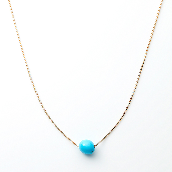 Tumble turquoise necklace