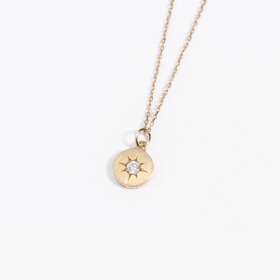In the sun necklace(K10) 詳細画像 Gold 2