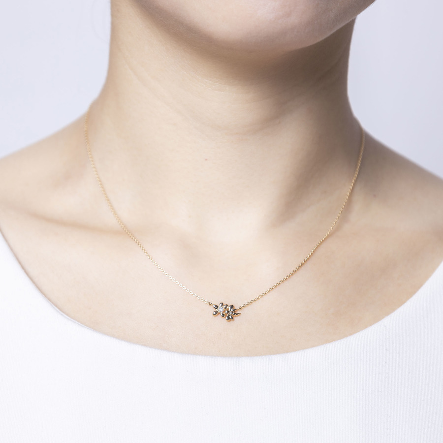 Honeybee diamond necklace 詳細画像 Gold 3