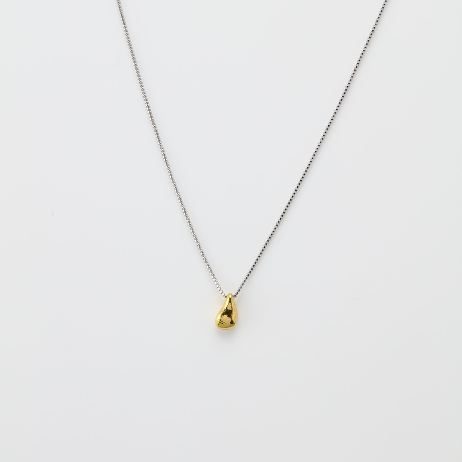 Pure gold necklace “Mame” 詳細画像 Gold 1