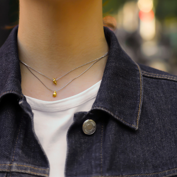 Pure gold necklace  “Musubi” 詳細画像