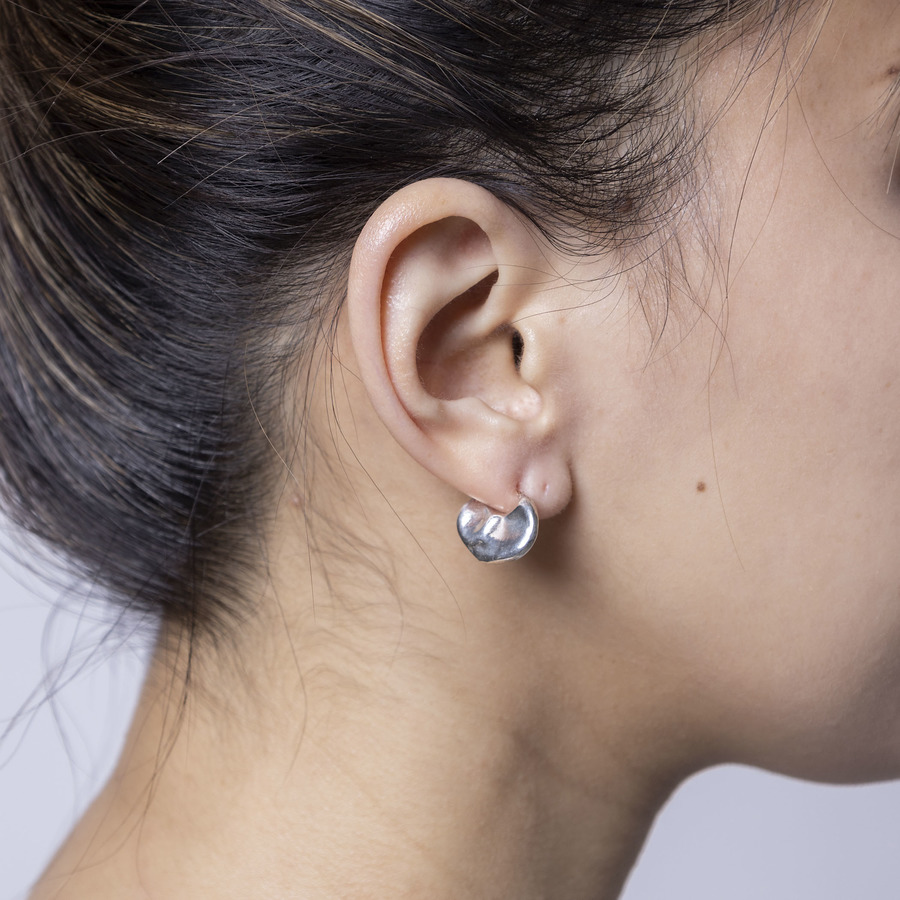 “Chigiri” earrings 詳細画像 Silver 2