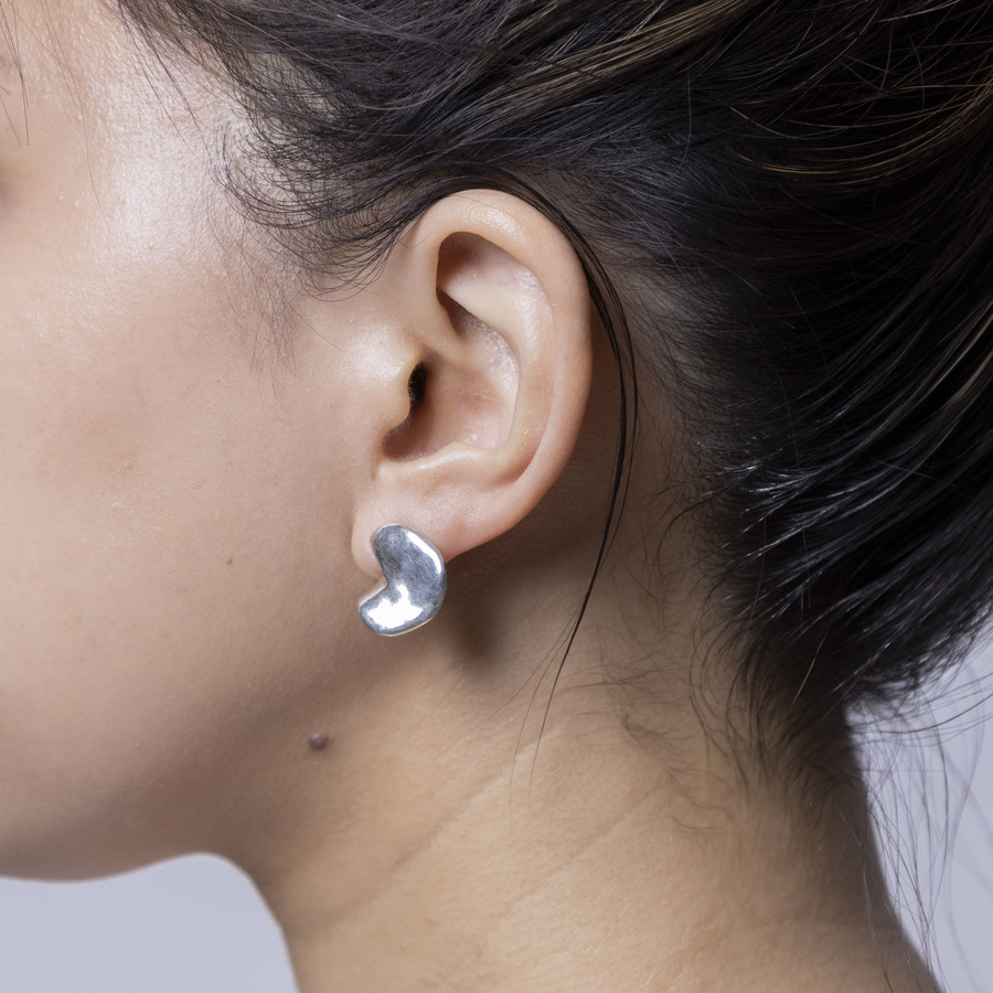 “Chigiri” earrings 詳細画像 Silver 3