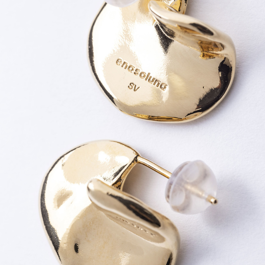 “Chigiri” earrings 詳細画像 Gold 1