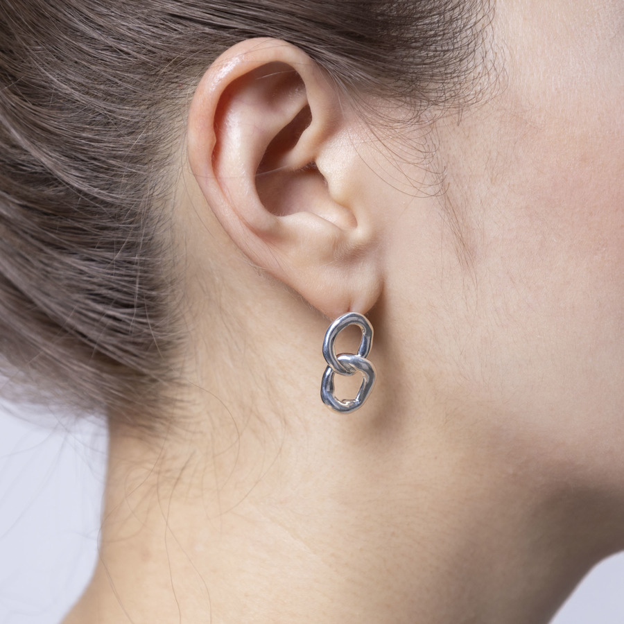 8 earrings 詳細画像 Silver 2