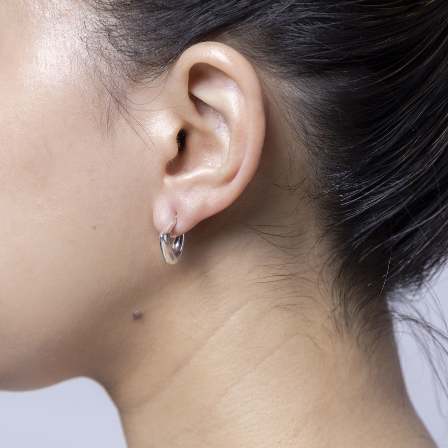 Fishhook earrings 詳細画像 Silver 2