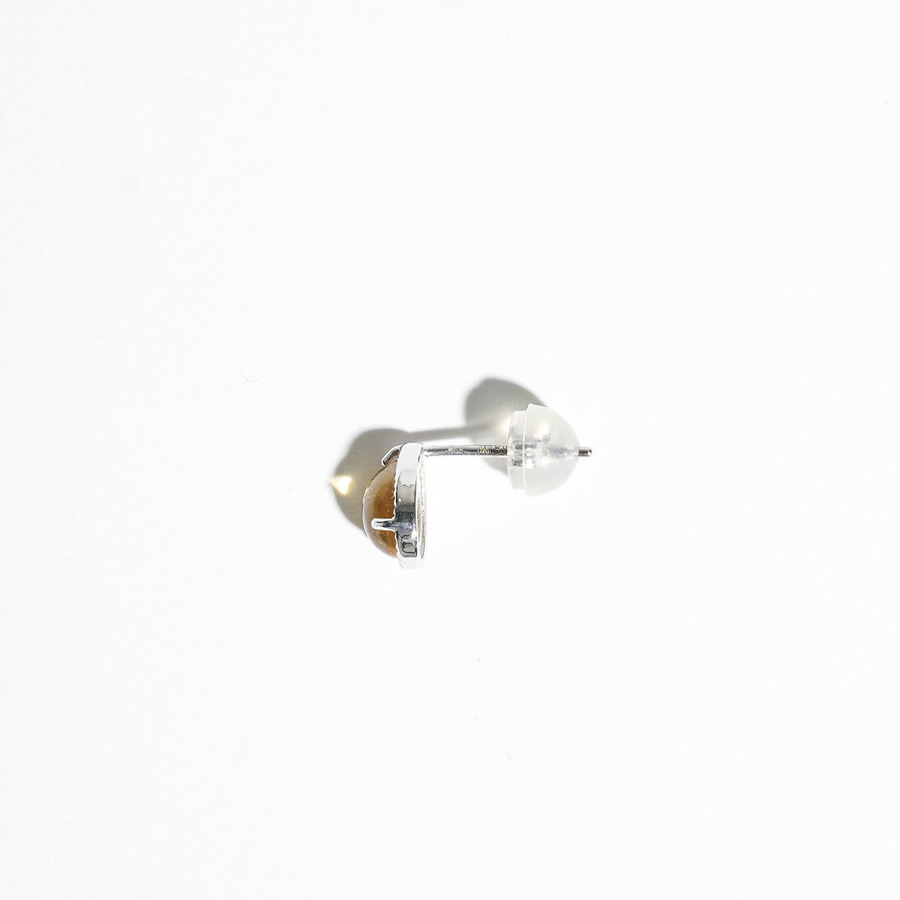 Fancy drop earring(citrine) 詳細画像 White Gold 1