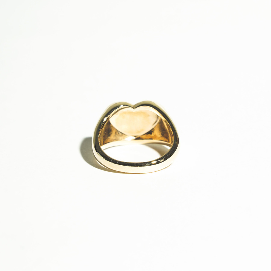Heart ring (K10) 詳細画像 Gold 2