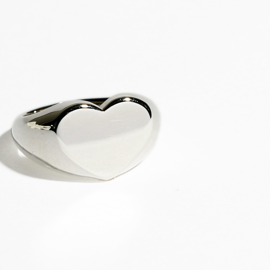 Heart ring (SV) 詳細画像 Silver 3