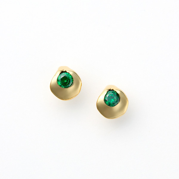 Colorful earrings(green)