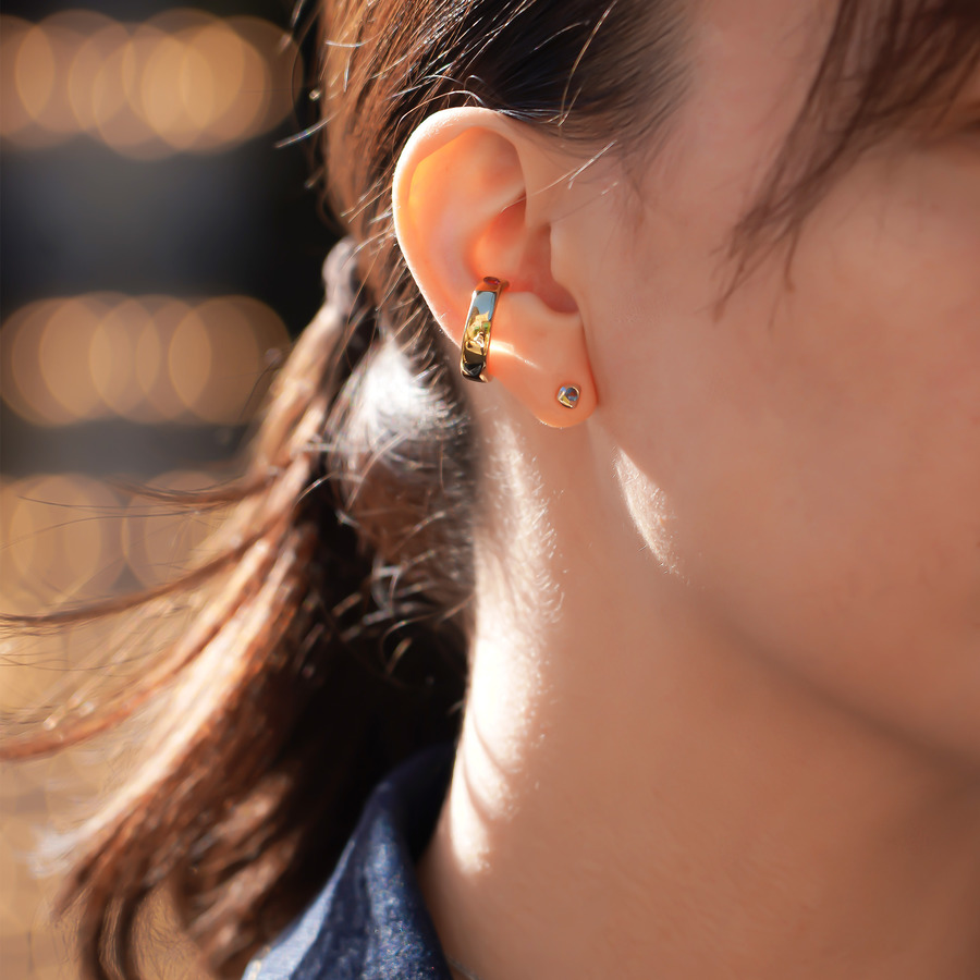 Mini mame earrings 詳細画像 Gold 8