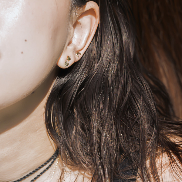 Star earrings 詳細画像