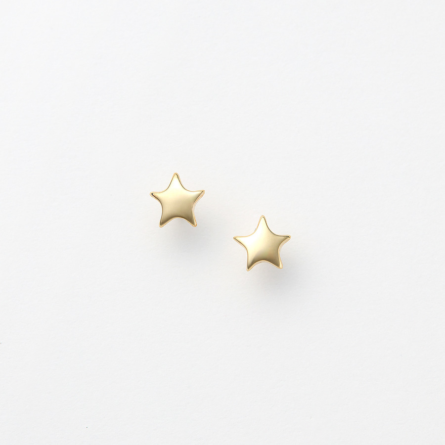 Star earrings 詳細画像 Gold 1