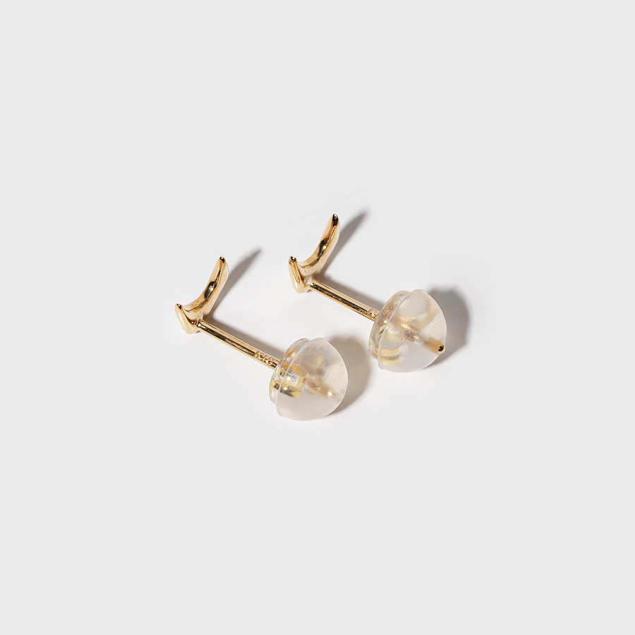 Moon earrings 詳細画像 Gold 2