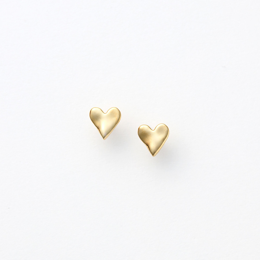 Heart earrings 詳細画像 Gold 1