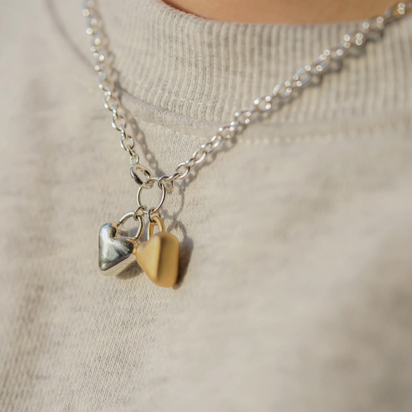 Unit heart necklace 詳細画像