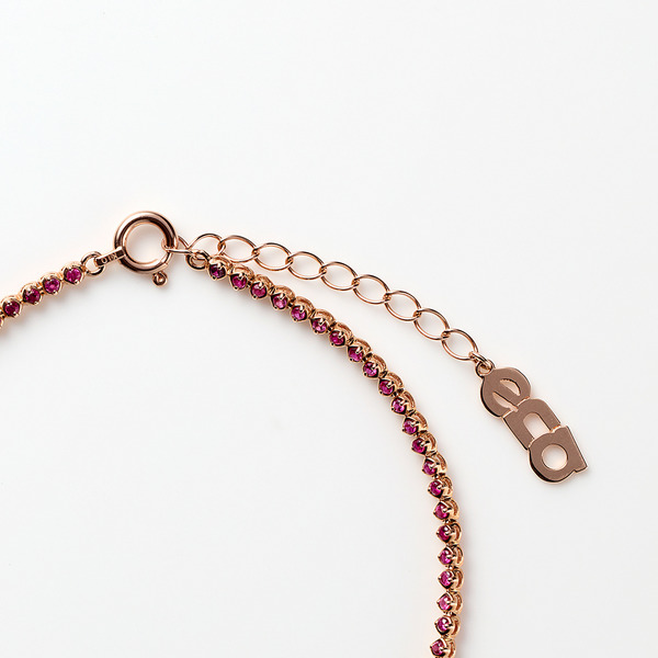 Tennis bracelet(ruby) 詳細画像