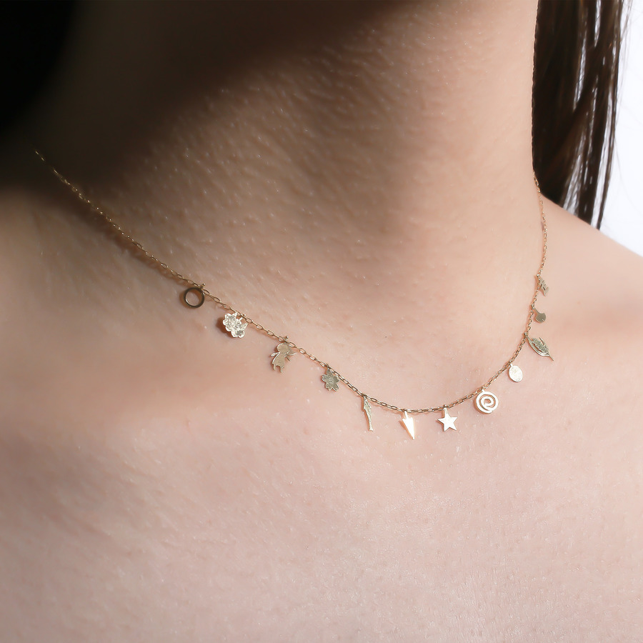 Season necklace 詳細画像 Gold 5