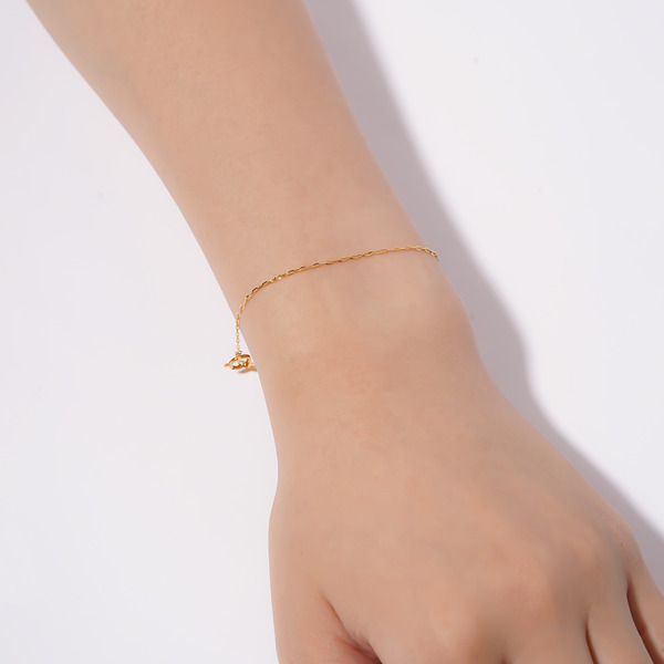 Solid gold bracelet 詳細画像