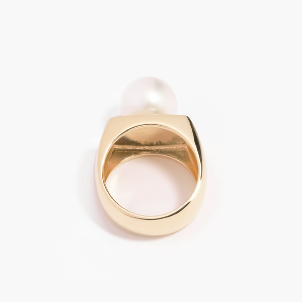 On pearl ring (Gold) 詳細画像
