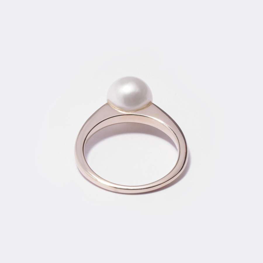Side view ring“Pearl” 詳細画像 Gold 1