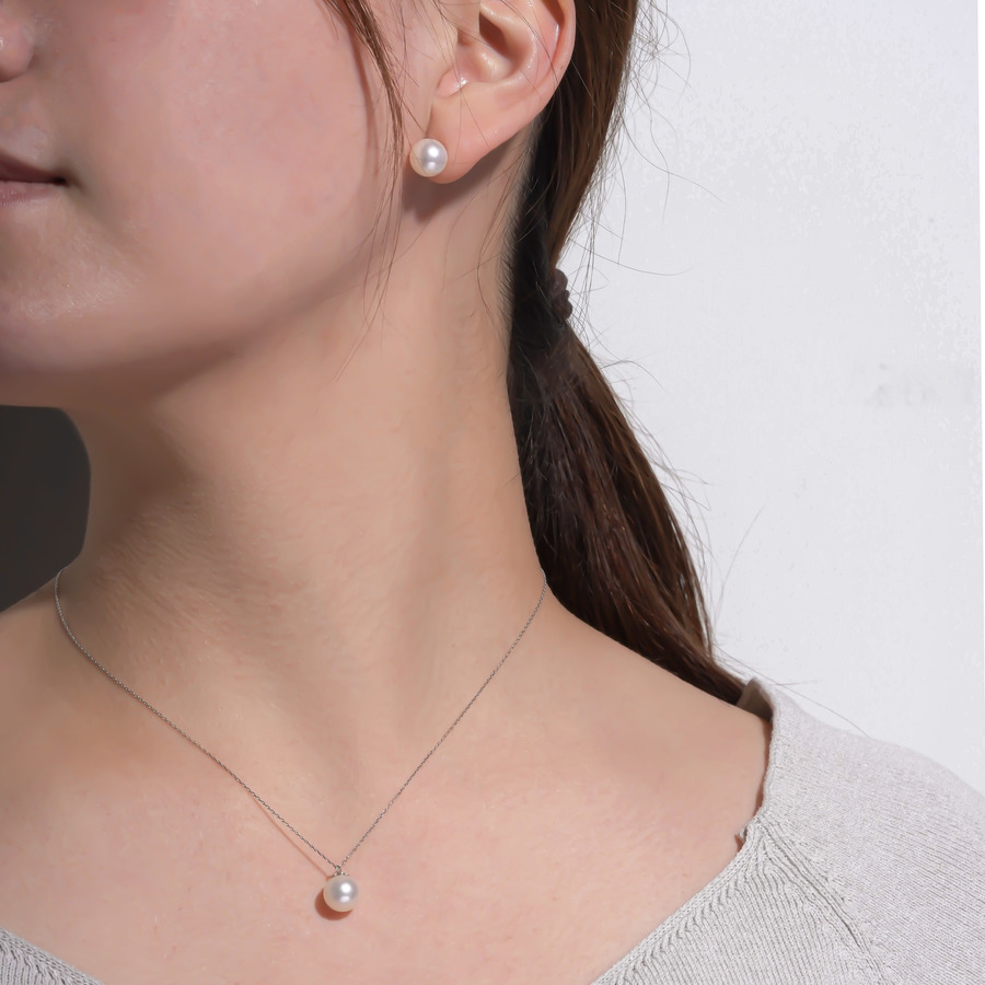 KAREN Pearl necklace(WG) 詳細画像 Silver 5
