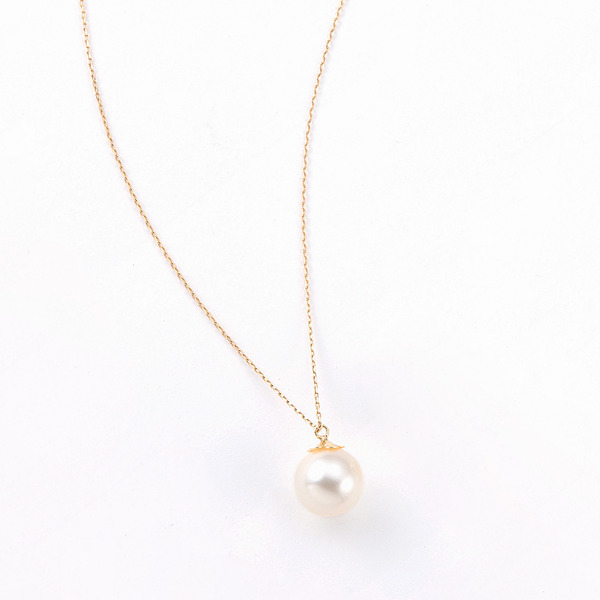 KAREN Pearl necklace(YG)
