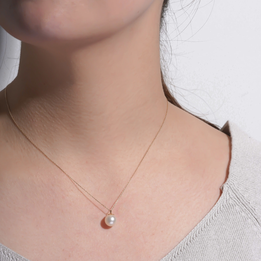 KAREN Pearl necklace(YG) 詳細画像 Gold 4