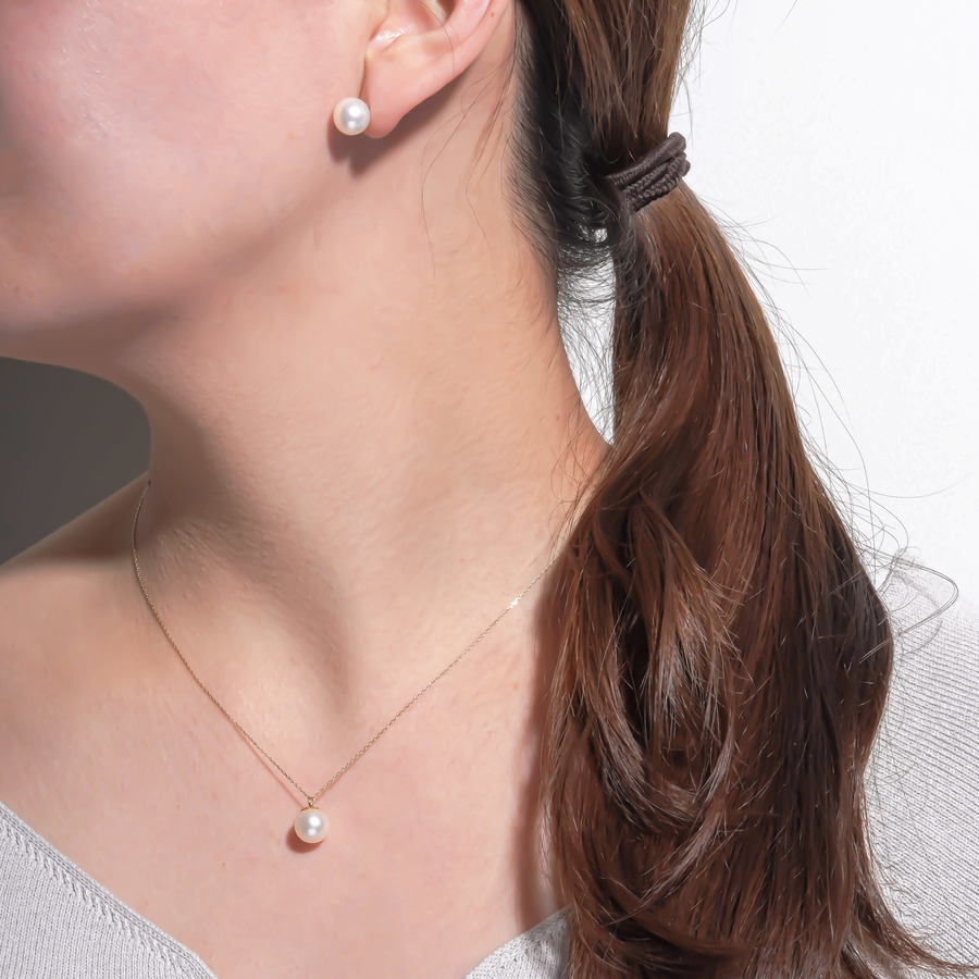 KAREN Pearl necklace(YG) 詳細画像 Gold 5