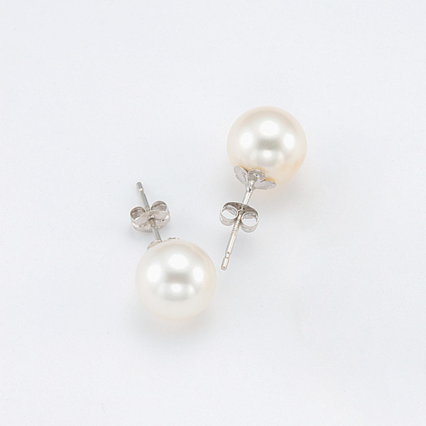 KAREN pearl earrings(WG)