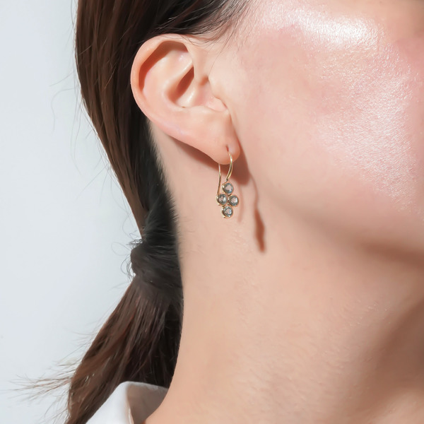 Lucky clover earrings 詳細画像
