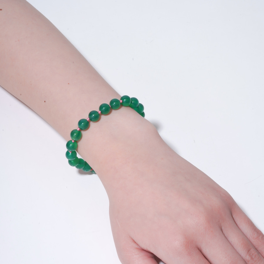 Nurture love bracelet(Green agate) 詳細画像 Gold 3