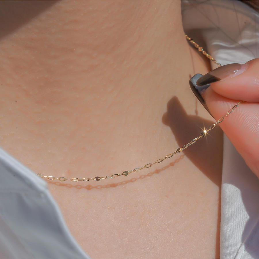 ena necklace(shine) 詳細画像 Gold 5