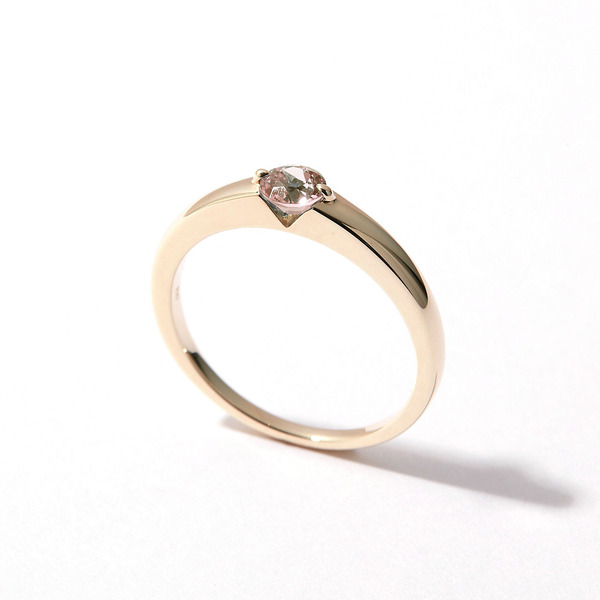 Side view ring (Champagnegarnet)