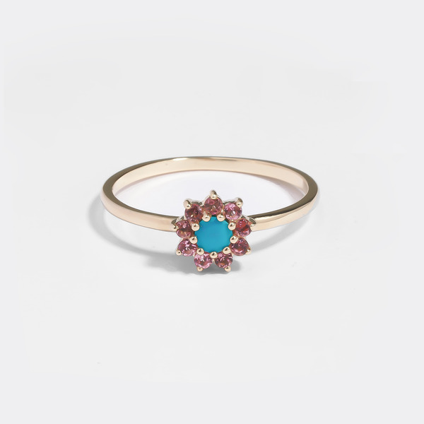 Color of the flower ring