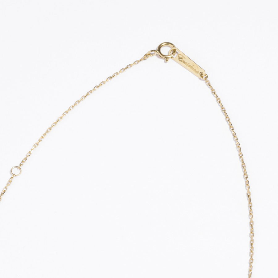 Square lapis necklace 詳細画像 Gold 2